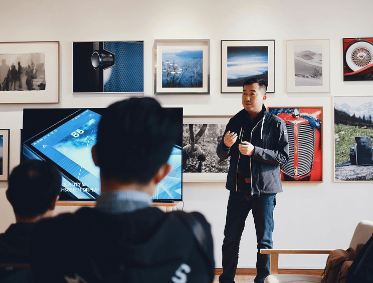 start public speaking training