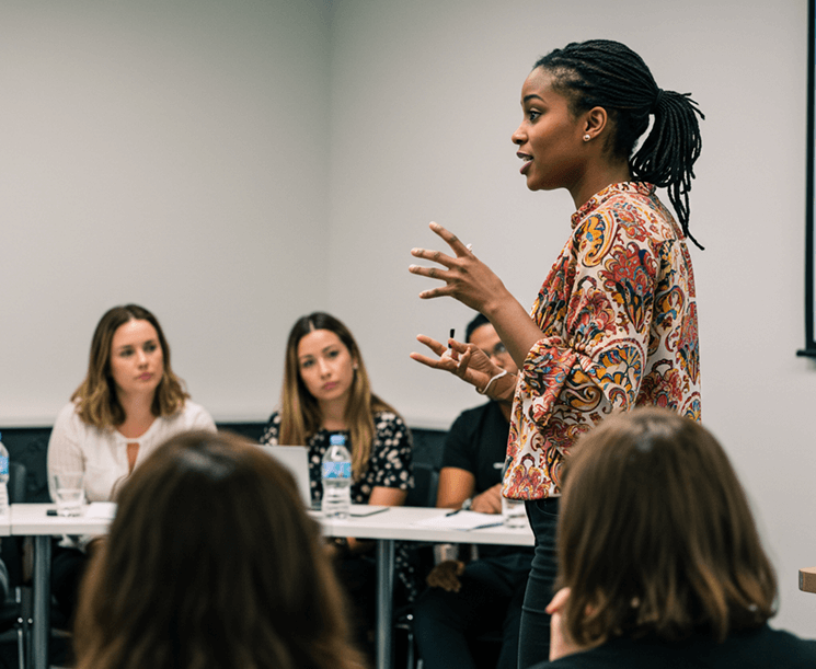 small group speaking workshop